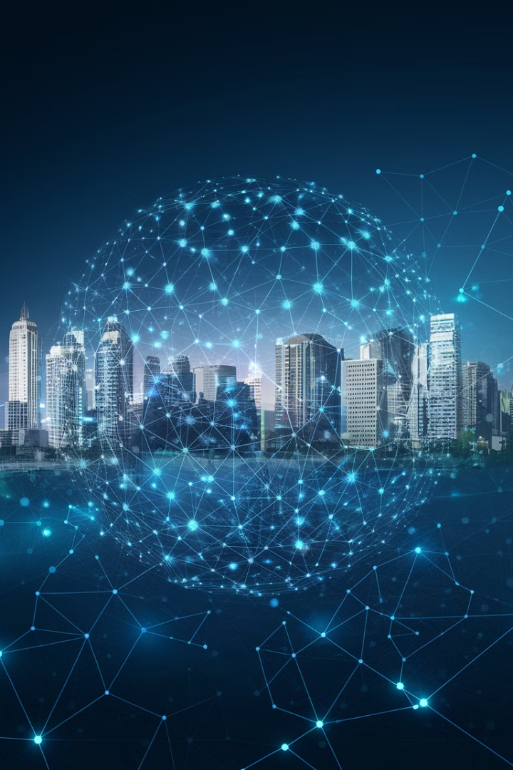 Digital Network Background